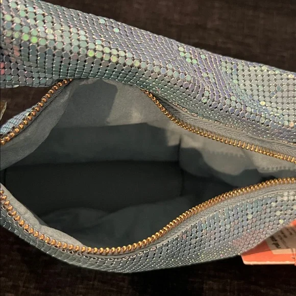 NWT Cult Gaia Gia Shoulder Bag - Pale Sky - Picture 10 of 11